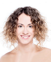 Short Hairstyle With Voluminous Curls