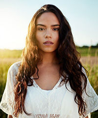 Long Hairstyle With Natural Curls- Visual Story