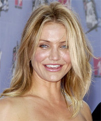Cameron Diaz Long Straight    Golden Blonde   Hairstyle  - Visual Story