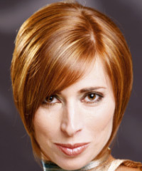 Short Concave Bob Haircut With Long Wispy Bangs- Visual Story