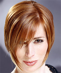 Short Chin-Length Hairstyle With Face-Framing Layers