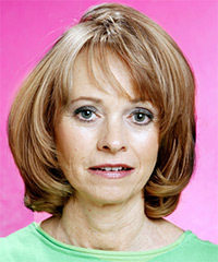 Medium Dark Blonde Hairstyle With Soft Face-Framing Layers- Visual Story