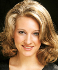 Medium Wavy   Dark Blonde   Hairstyle- Visual Story