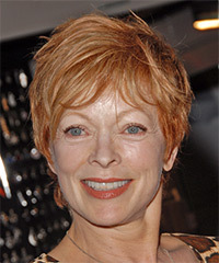 Frances Fisher Short Straight Hairstyle