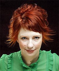 Short And Wispy Ginger Curls