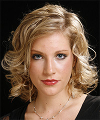 Long Curly   Dark Blonde   Hairstyle- Visual Story