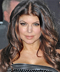 Fergie Long Wavy     Hairstyle  - Visual Story