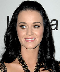 Katy Perry  Long Curly    Half Up Hairstyle  - Visual Story